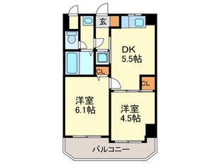 アヴァンセ平尾の物件間取画像